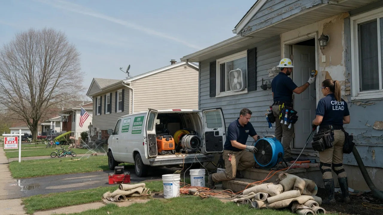 Flood Cleanup in Pana, IL near me